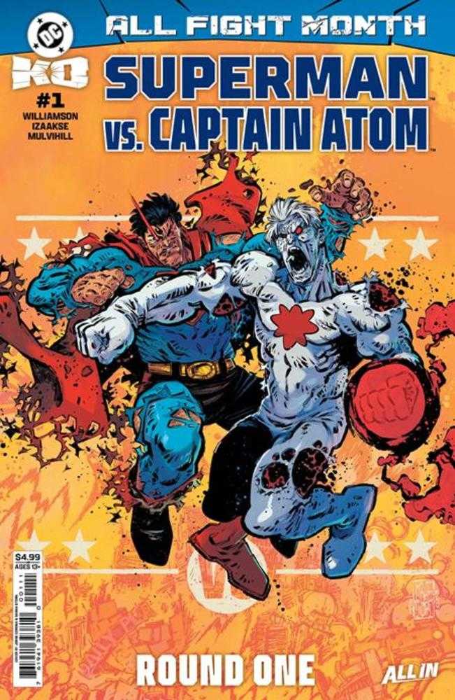 DC K.O. Superman vs Captain Atom 1 (One Shot) Cover A Jorge Corona - Walt's Comic Shop