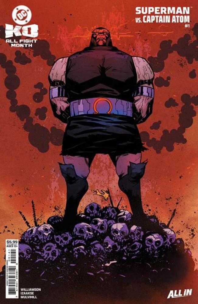 DC K.O. Superman vs Captain Atom 1 (One Shot) Cover D Sanford Greene Card Stock Variant - Walt's Comic Shop