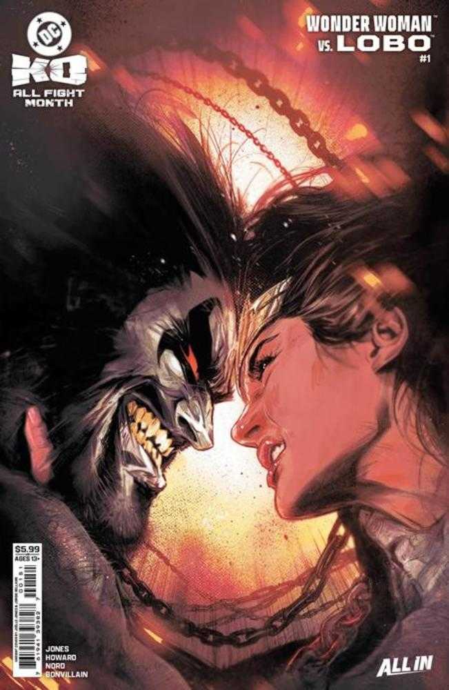 DC K.O. Wonder Woman vs Lobo 1 (One Shot) Cover C Joelle Jones Card Stock Variant - Walt's Comic Shop