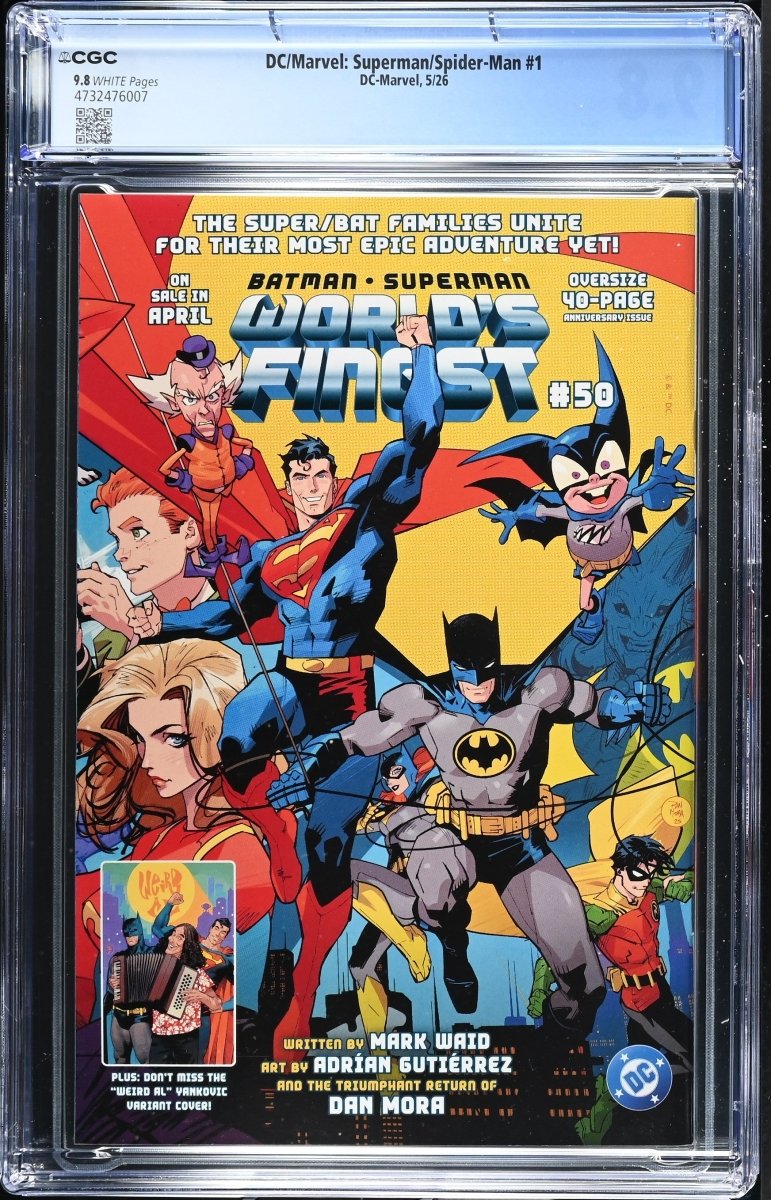 DC / Marvel: Superman / Spider-Man #1 CGC 9.8