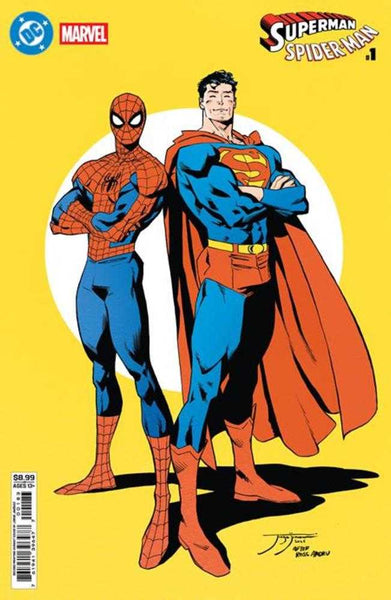 DC Marvel Superman Spider-Man #1 (One Shot) 2nd Print Cover B