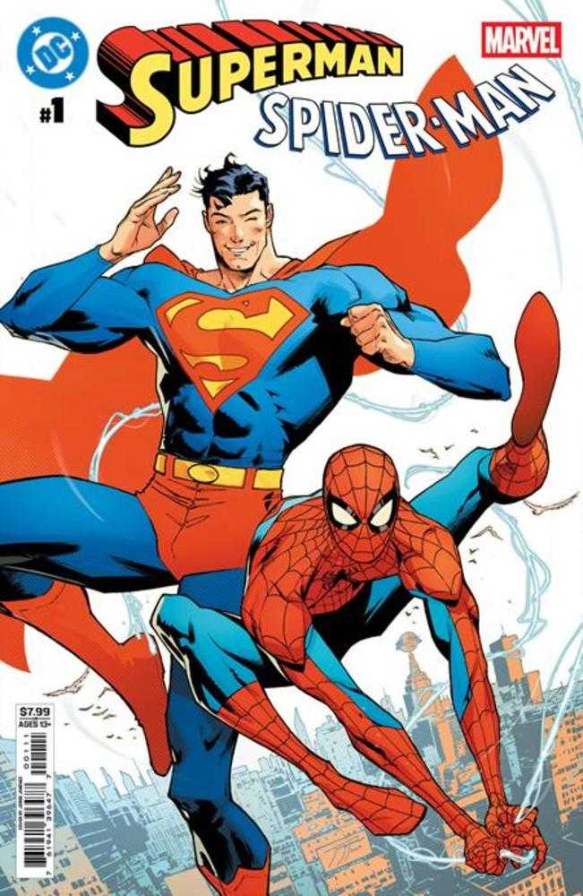 DC Marvel Superman Spider - Man 1 (One Shot) Cover A Jorge Jimenez - Walt's Comic Shop