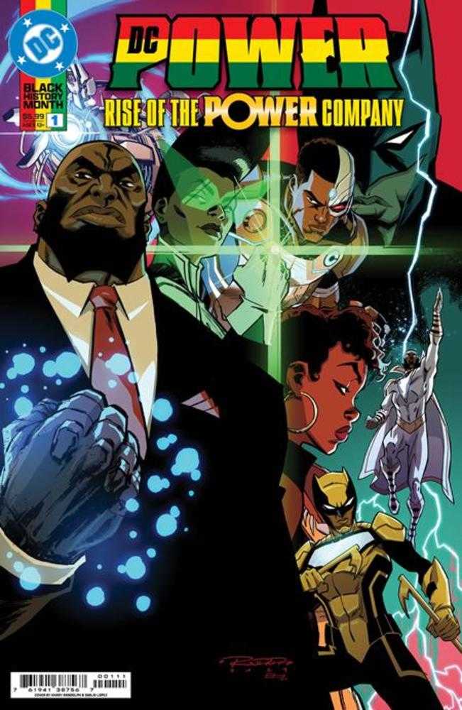 DC Power Rise Of The Power Company #1 (One Shot) Cover A Khary Randolph - Walt's Comic Shop