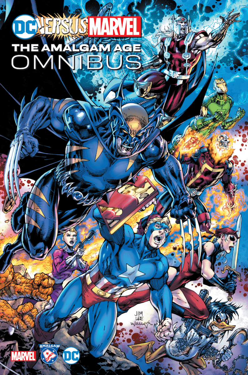 DC Versus Marvel: The Amalgam Age Omnibus HC Direct Market Exclusive Jim Lee Variant - Walt's Comic Shop