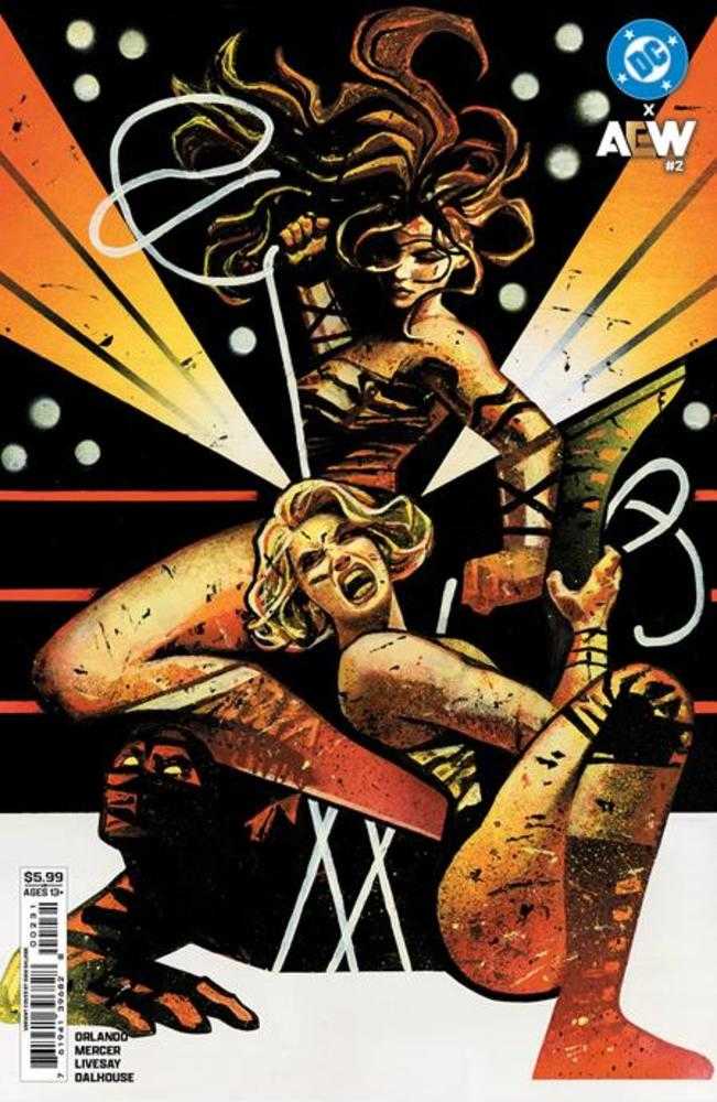 DC X Aew 2 (Of 2) Cover C Gian Galang Card Stock Variant - Walt's Comic Shop