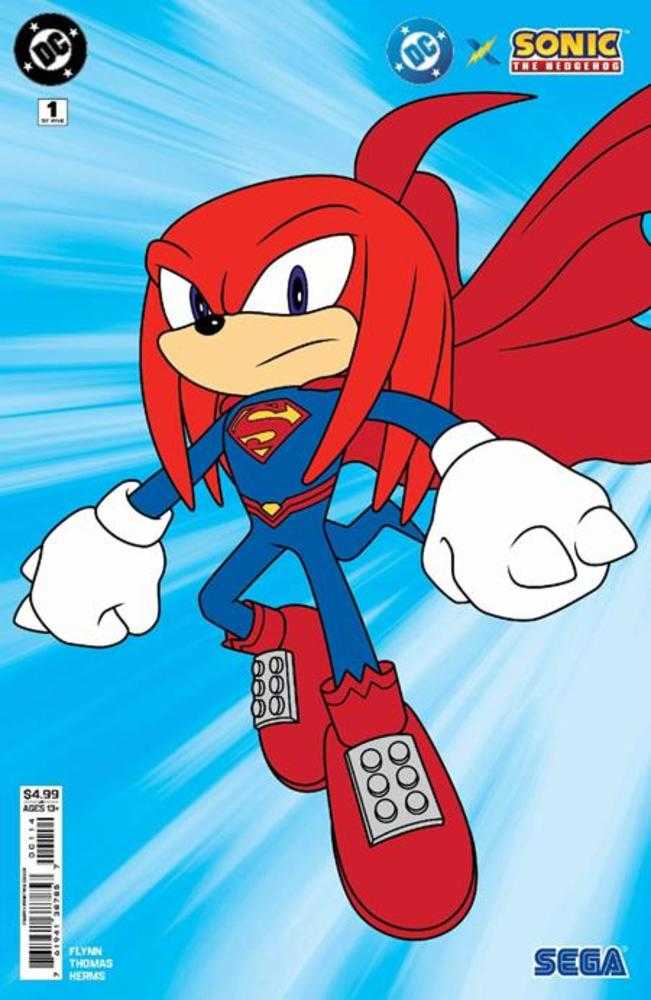 DC X Sonic The Hedgehog 1 (Of 5) 4th Print - Walt's Comic Shop
