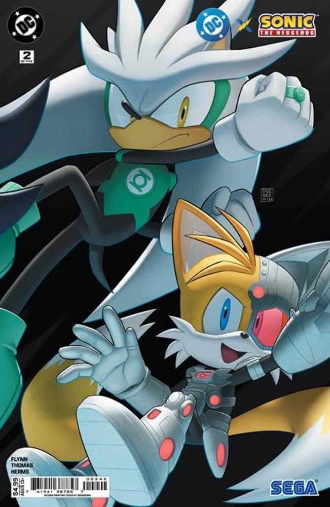 DC X Sonic The Hedgehog 2 (Of 5) 2nd Print Deegeemin Connecting - Walt's Comic Shop
