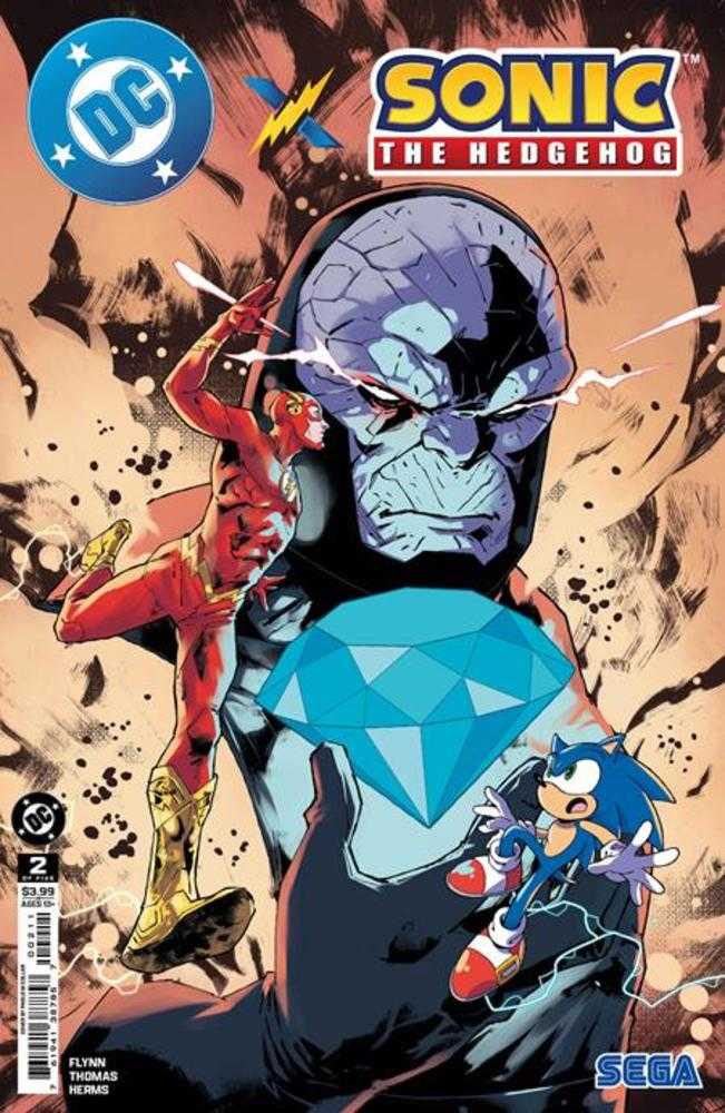 DC X Sonic The Hedgehog #2 (Of 5) Cover A Pablo M Collar - Walt's Comic Shop