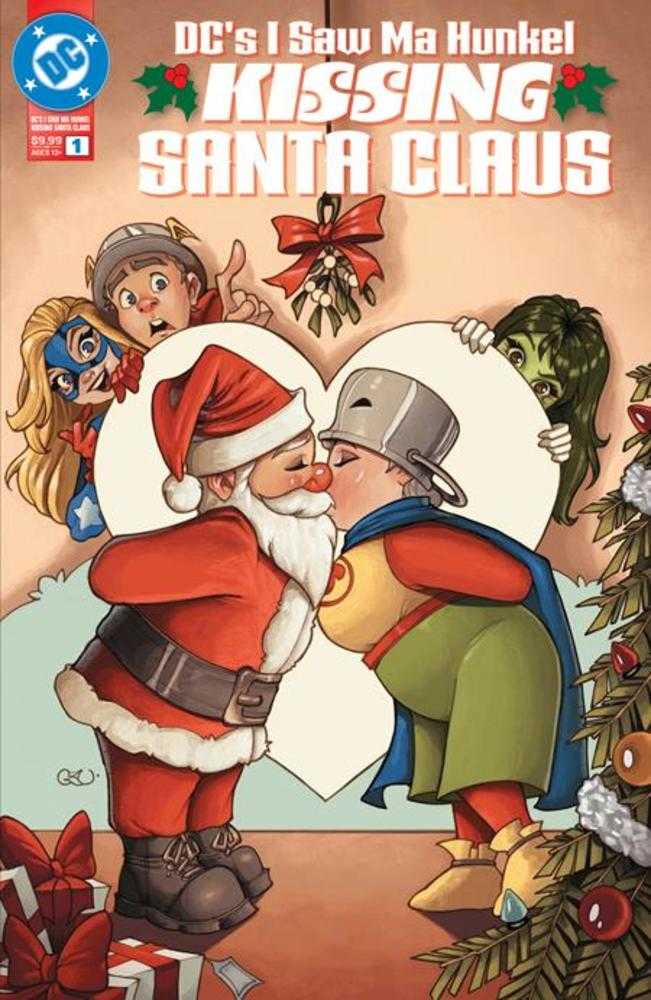 DC's I Saw Ma Hunkel Kissing Santa Claus 1 (One Shot) Cover A Chrissie Zullo - Walt's Comic Shop