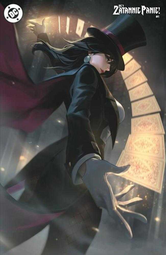 DC's Zatannic Panic 1 (One Shot) Cover C Sean Raiko Tay Card Stock Variant - Walt's Comic Shop