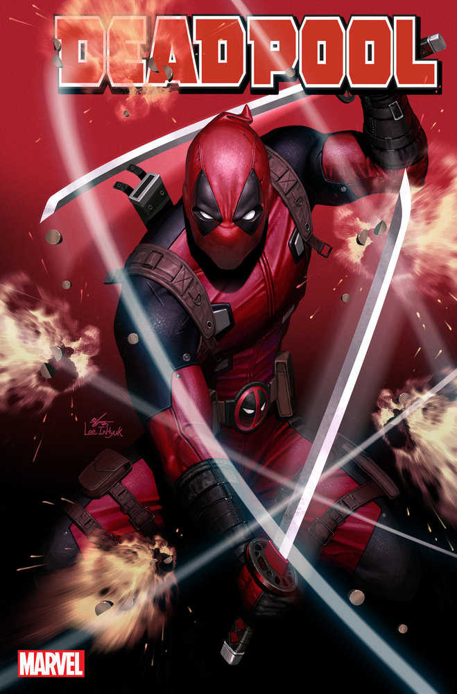 Deadpool #1 Inhyuk Lee Foil Variant - Walt's Comic Shop