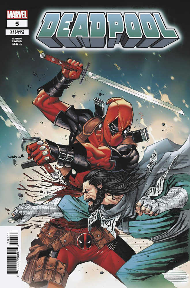 Deadpool #5 Sergio Davila Variant - Walt's Comic Shop