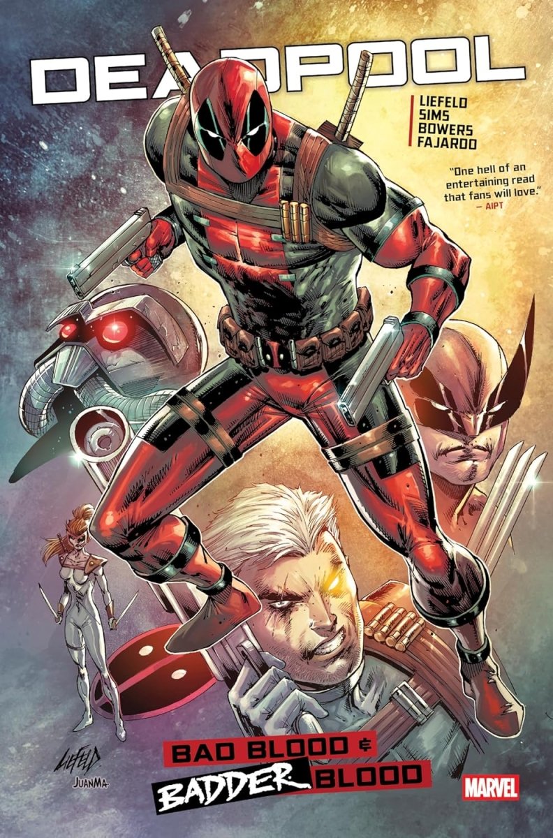 Deadpool: Bad/Badder Blood HC - Walt's Comic Shop