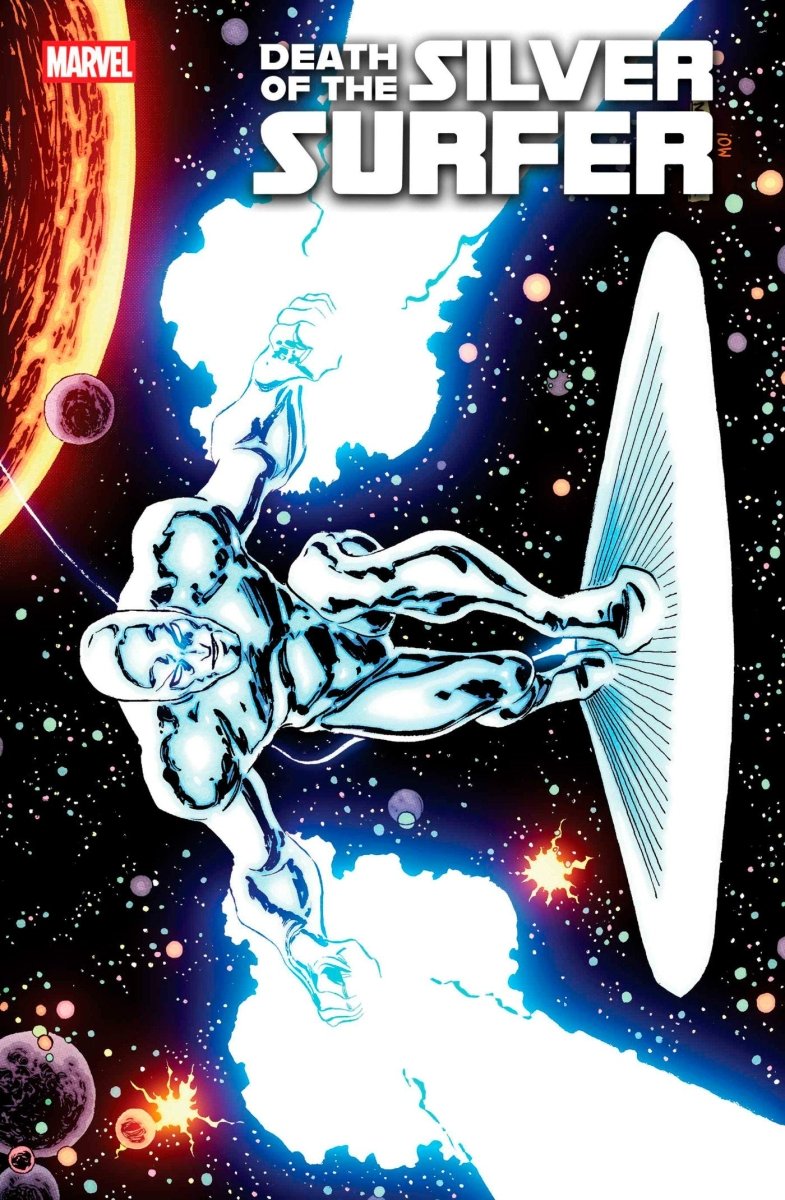 Death Of The Silver Surfer 1 John Romita Jr. Hidden Gem 1:50 Ratio Variant - Walt's Comic Shop