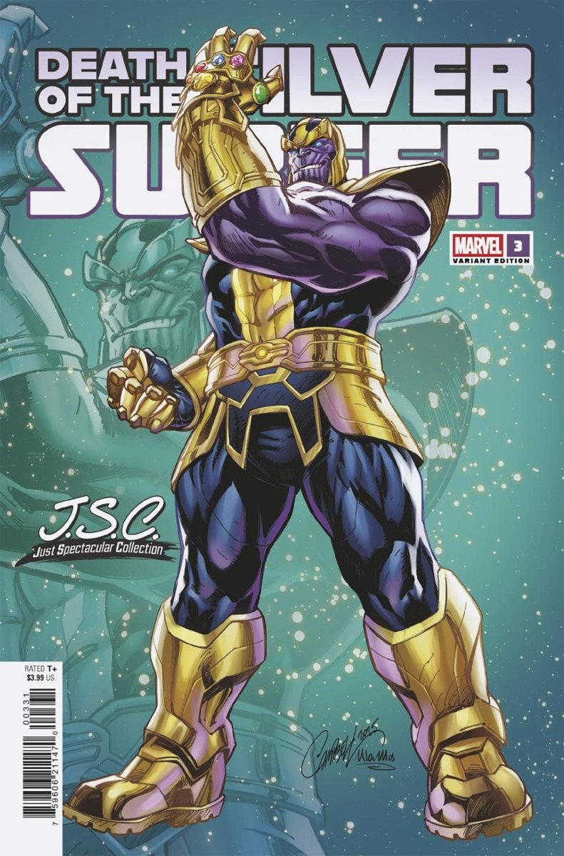 Death Of The Silver Surfer 3 J. Scott Campbell Just Spectacular Collection Variant - Walt's Comic Shop
