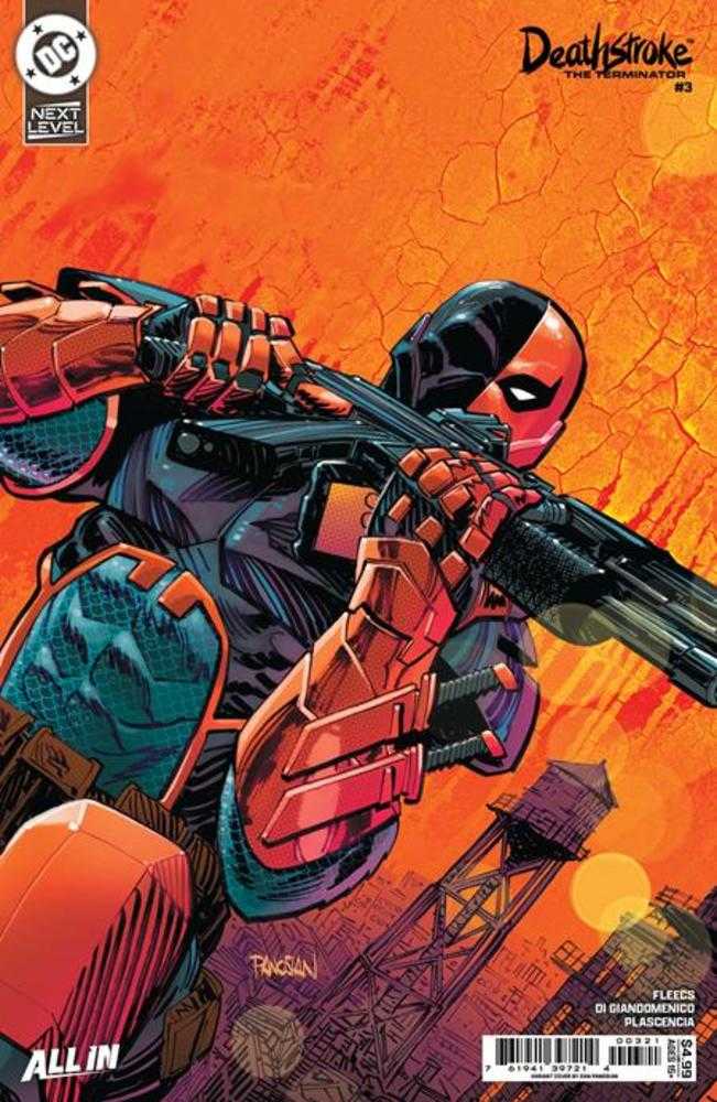 Deathstroke The Terminator 3 Cover B Dan Panosian Card Stock Variant - Walt's Comic Shop