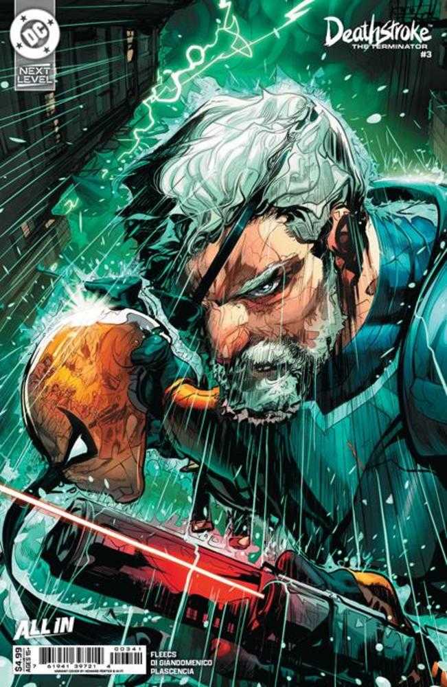 Deathstroke The Terminator 3 Cover D Howard Porter Card Stock Variant - Walt's Comic Shop
