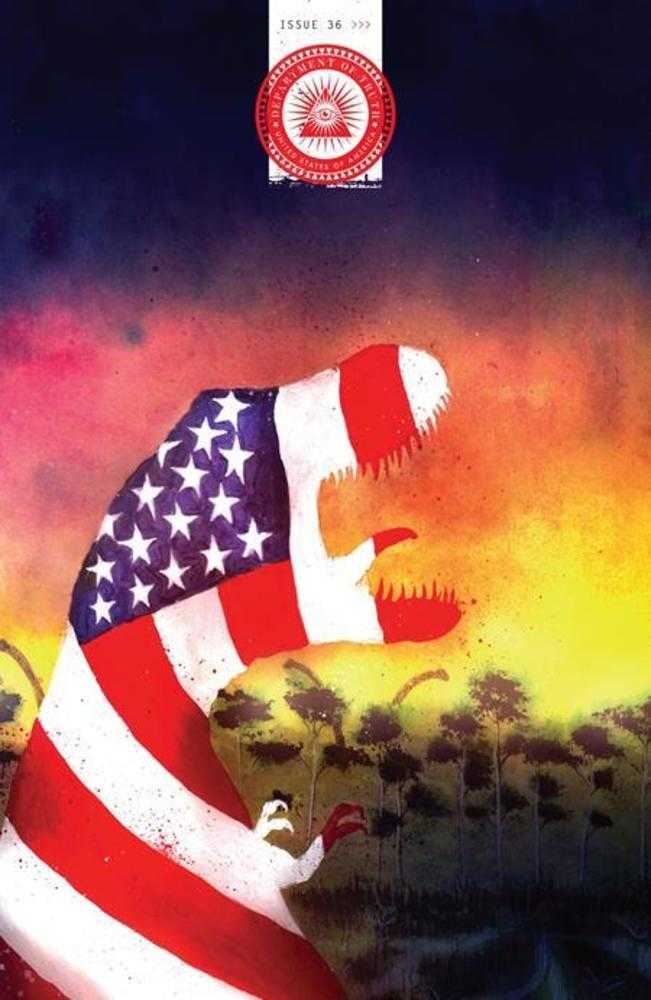 Department Of Truth 36 Cover B Ben Templesmith 1:10 Variant (Mature) - Walt's Comic Shop