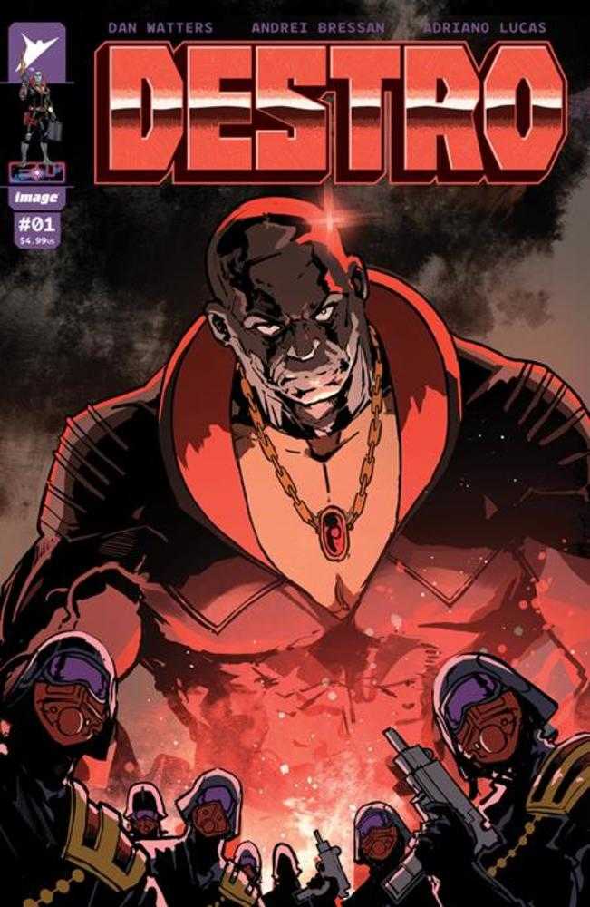 Destro #1 (Of 5) Cover C 1 in 10 Nikola CiŽMeŠIja Connecting Variant - Walt's Comic Shop