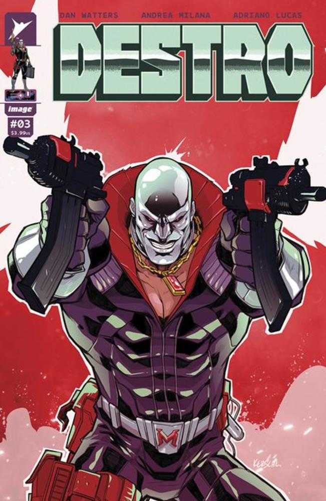 Destro #3 (Of 5) Cover B Karl Kerschl Variant - Walt's Comic Shop