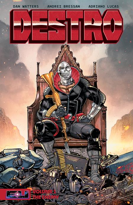 Destro TP Vol 01 Andrei Bressan & Adriano Lucas Book Market Cover - Walt's Comic Shop