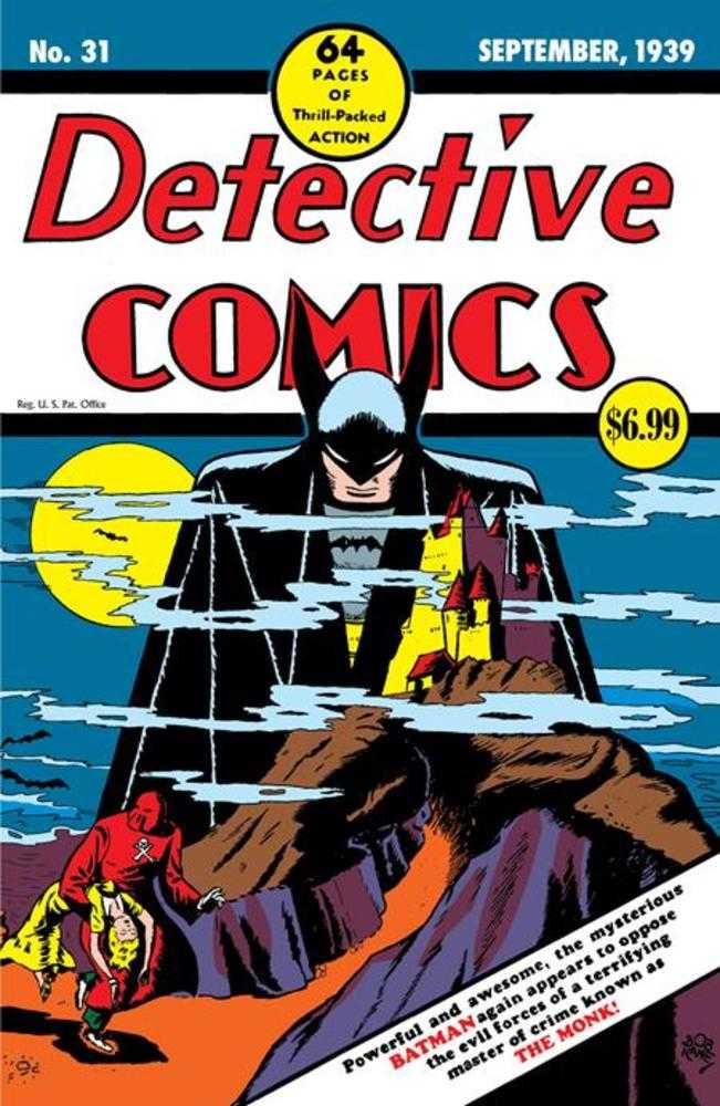 Detective Comics #31 Facsimile Edition Cover A Bob Kane - Walt's Comic Shop