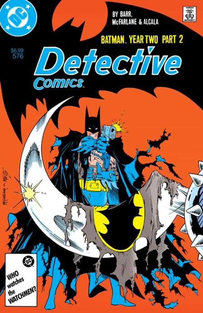 Detective Comics 576 Facsimile Edition Cover C Todd McFarlane Foil Variant (Year Two Part 2 Of 4) - Walt's Comic Shop