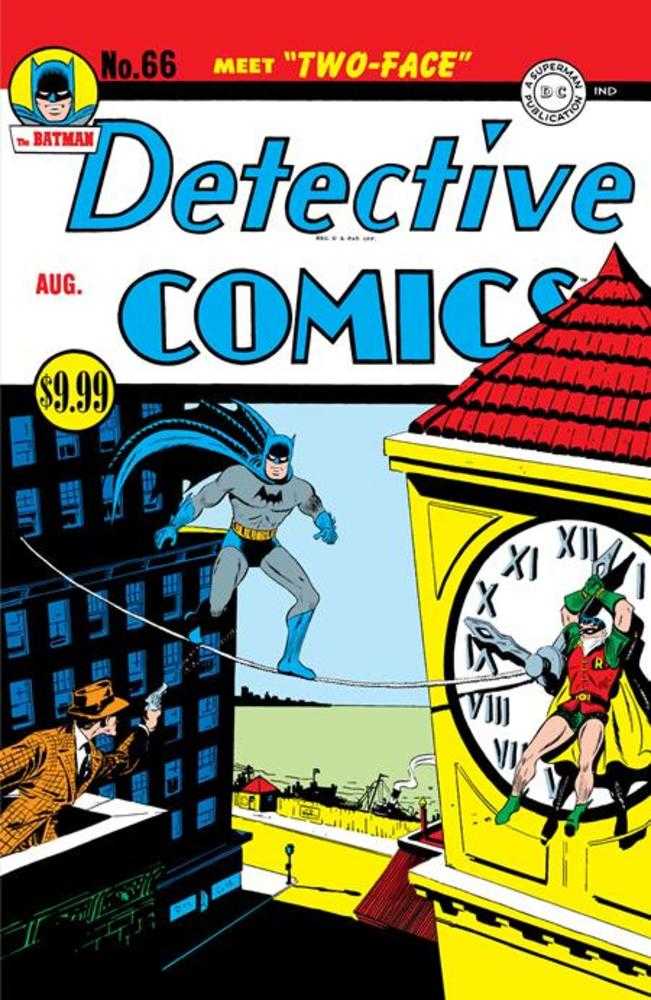 Detective Comics 66 Facsimile Edition Cover C Jerry Robinson Foil Variant - Walt's Comic Shop