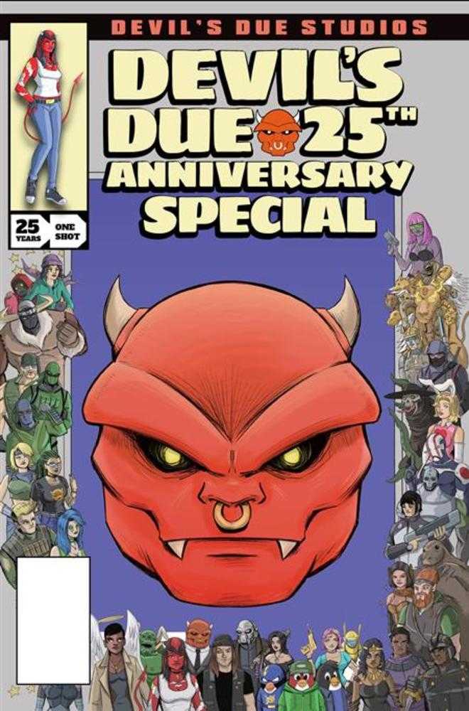 Devils Due 25 Th Anniversary Special 1 (One Shot) Cover A Josh Blaylock Retro Homage - Walt's Comic Shop