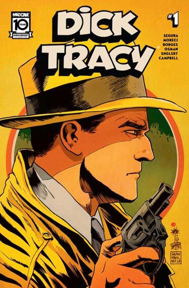 Dick Tracy #1 Cover E 1 in 10 Francesco Francavilla Variant - Walt's Comic Shop