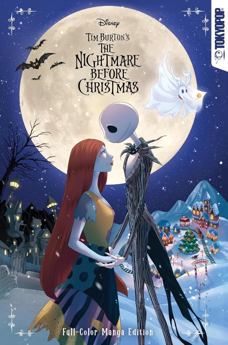 Disney Tim Burton's The Nightmare Before Christmas Full - Color Manga Edition HC - Walt's Comic Shop