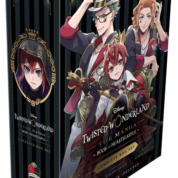 Disney Twisted Wonderland Heartslabyul GN Box Set Vol 1 - 4