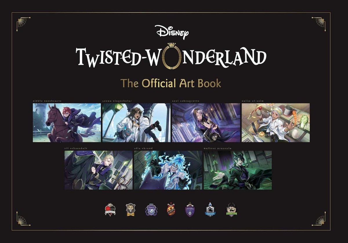 Disney Twisted - Wonderland: The Official Art Book Hardcover *PRE - ORDER* - Walt's Comic Shop