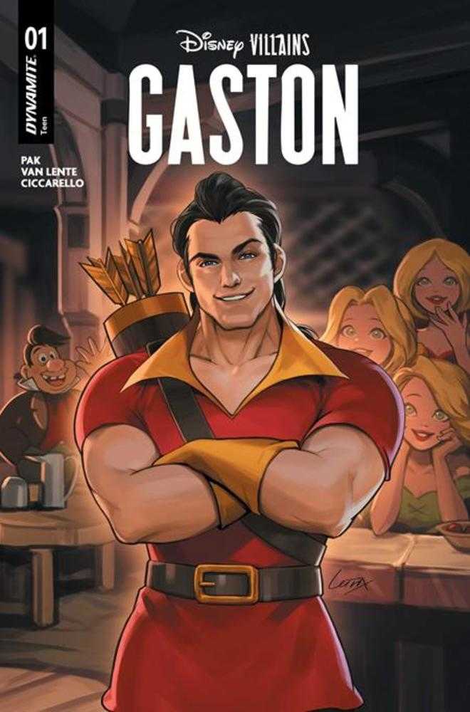 Disney Villains Gaston 1 Cover A Leirix Li - Walt's Comic Shop