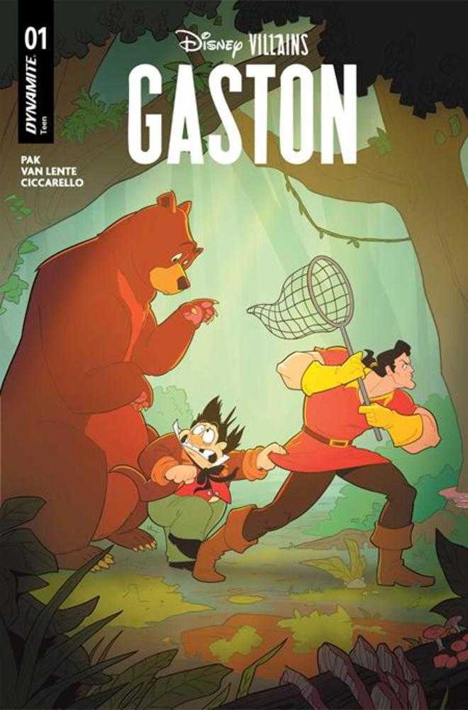 Disney Villains Gaston 1 Cover B Ted Brandt And Ro Stein Variant - Walt's Comic Shop