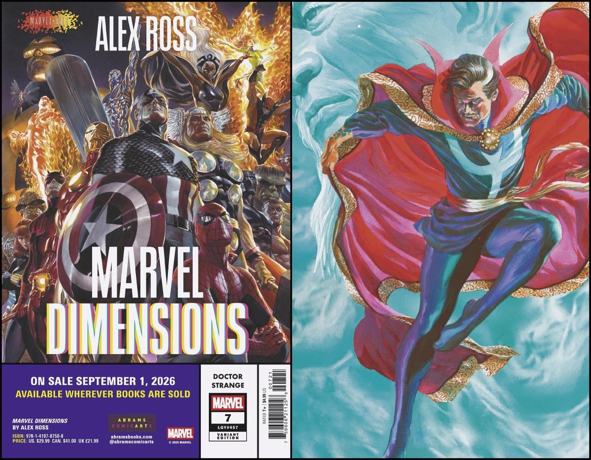 Doctor Strange 7 Alex Ross Marvel Dimensions Variant - Walt's Comic Shop
