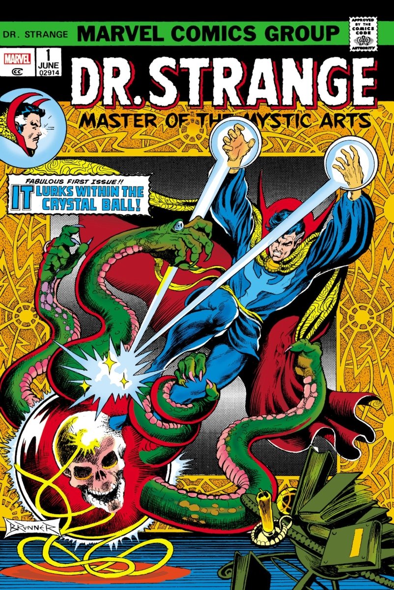 Doctor Strange: Master Of The Mystic Arts Omnibus Vol. 1 Frank Brunner First Issue Cover HC [DM Only] *PRE - ORDER* - Walt's Comic Shop