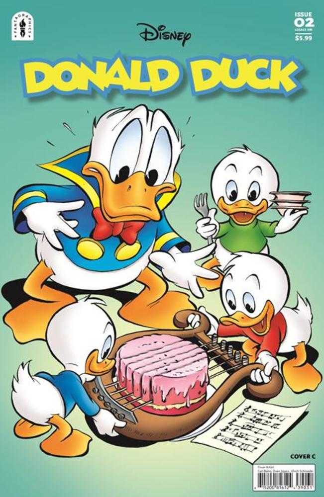 Donald Duck Legacy 390 Master Of Disaster Cover C Carl Barks Daan Jippes 1:10 Ratio Variant - Walt's Comic Shop