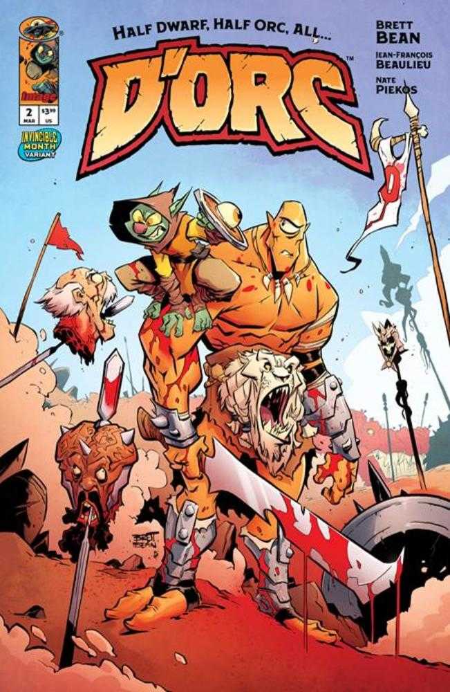 Dorc 2 Cover C Brett Bean Invincible Team Up Variant *one copy per customer* - Walt's Comic Shop