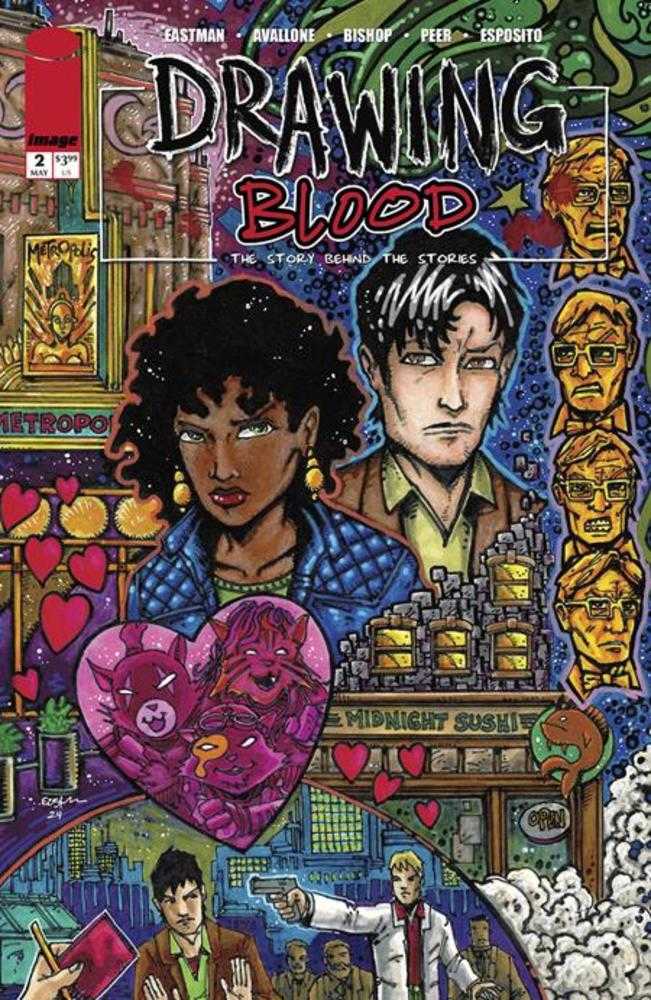 Drawing Blood #2 (Of 12) Cover A Kevin Eastman - Walt's Comic Shop