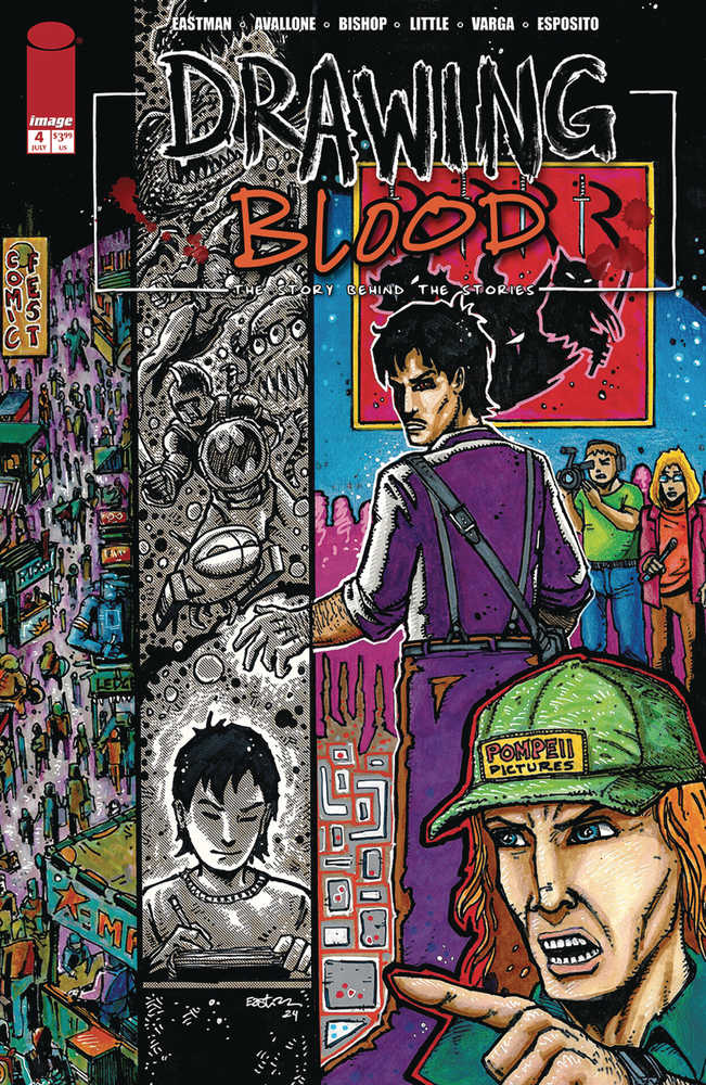 Drawing Blood #4 (Of 12) Cover A Eastman - Walt's Comic Shop