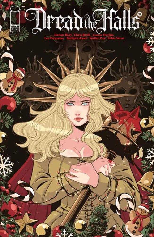 Dread The Halls 2025 (One Shot) Cover B Luana Vecchio Variant - Walt's Comic Shop