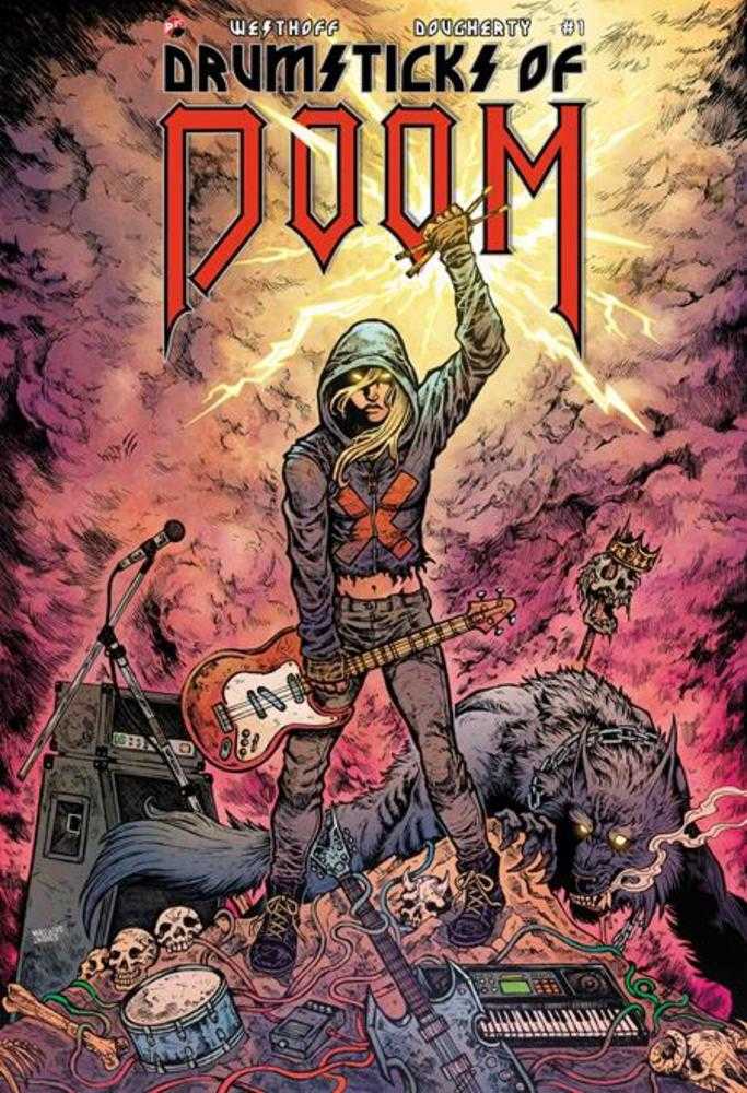 Drumsticks Of Doom 1 (Of 4) Cover A Maria Wolf - Walt's Comic Shop