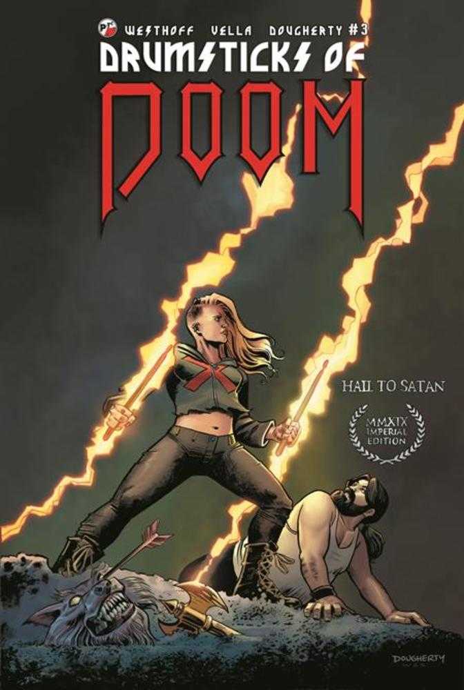 Drumsticks Of Doom 3 (Of 4) Cover A Dan Dougherty - Walt's Comic Shop