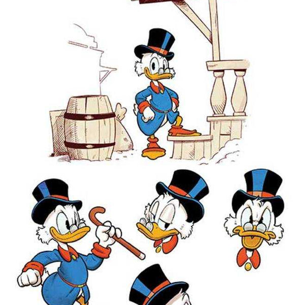 Ducktales #1 Cover Y 10 Copy Foc Variant Edition Ronda Design