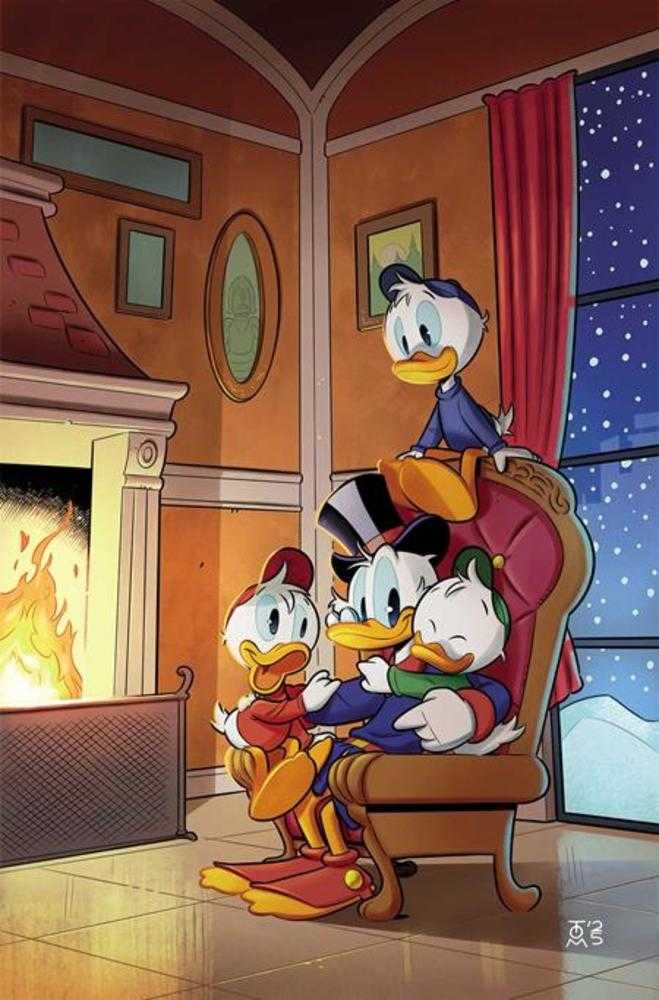 Ducktales 12 Cover F Tommaso Ronda Full Art 1:10 Ratio Variant - Walt's Comic Shop