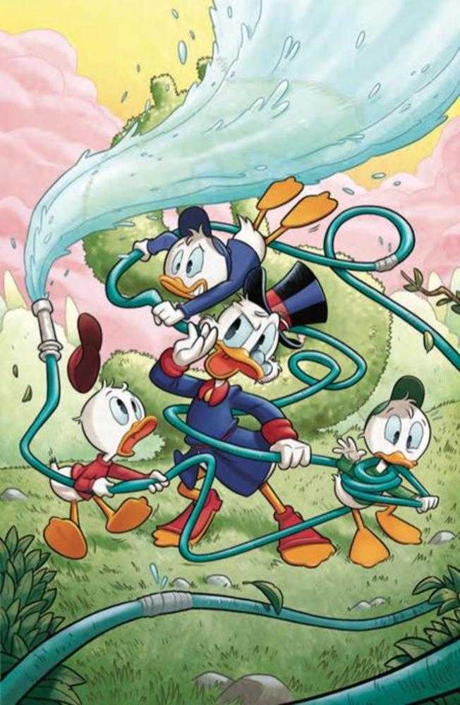 Ducktales 5 Cover F Tommaso Ronda Full Art 1:10 Ratio Variant - Walt's Comic Shop