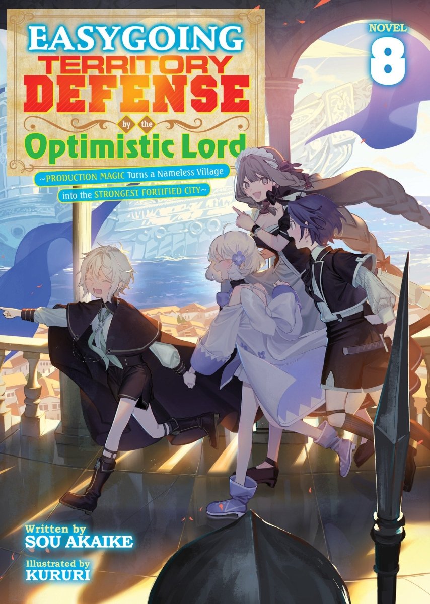 Easygoing Territory Defense By The Optimistic Lord: Production Magic Turns A Nameless Village Into The Strongest Fortified City (Light Novel) Vol. 8 *PRE-ORDER* - Walt's Comic Shop