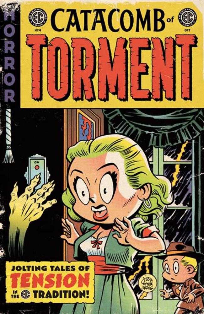 EC Catacomb Of Torment 4 Cover C Jay Stephens EC Homage 1:10 Ratio Variant - Walt's Comic Shop