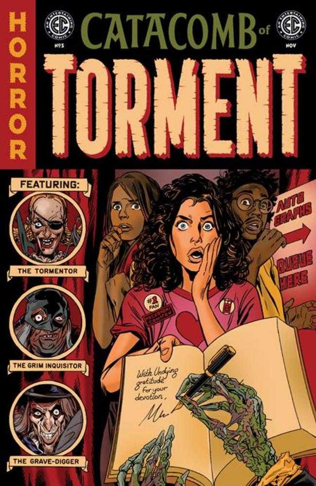 EC Catacomb Of Torment 5 Cover A Mark Buckingham - Walt's Comic Shop